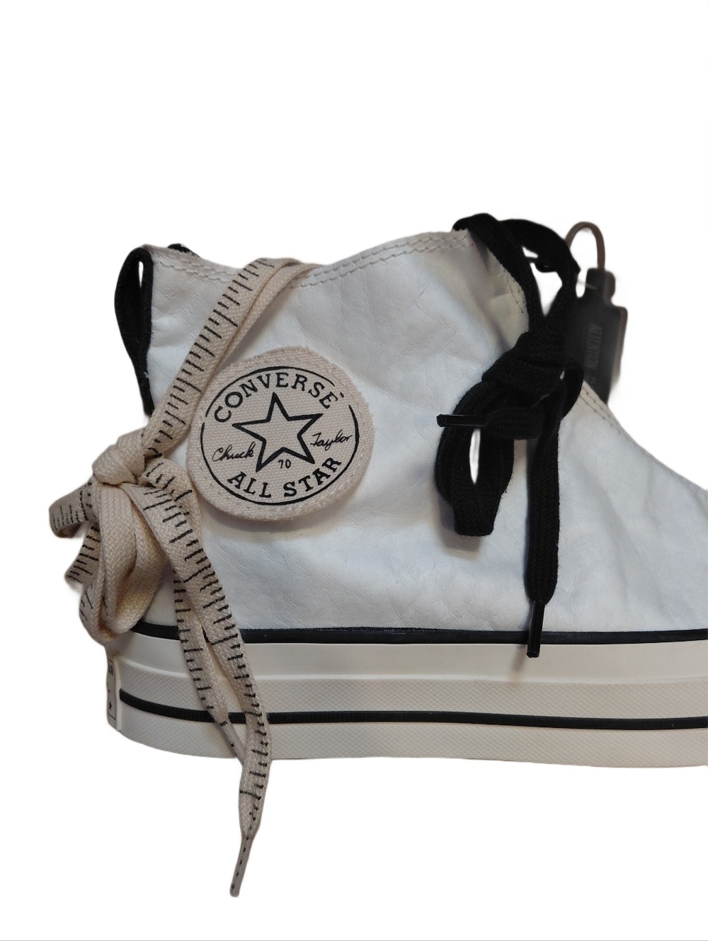 NEW Converse x Joshua Vides Chuck Taylor White Zip Up Artist High Tops - Picture 3 of 15